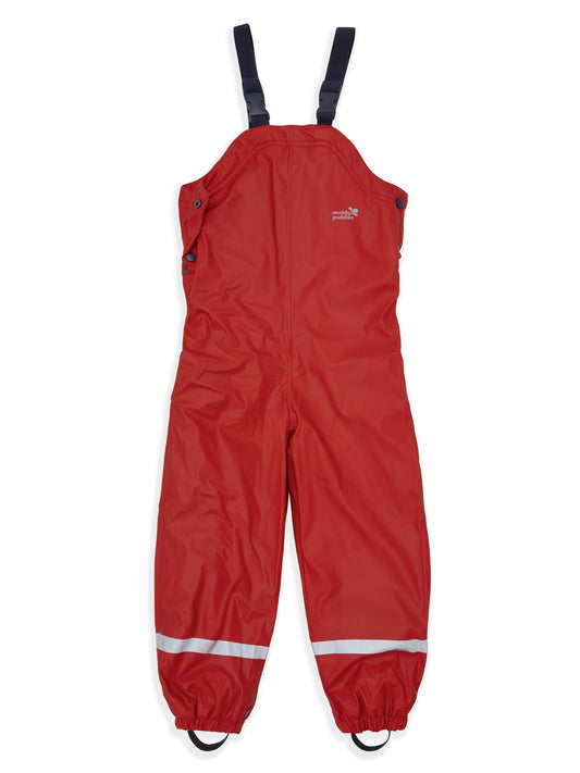 Dsiney Kidz - Muddy Puddles Red Waterproof Insulated Puddleflex Dungarees image 2