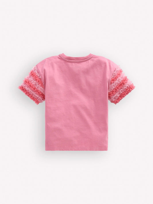 Boden Pink Fun Tulle Top image 2