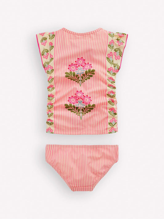 Dsiney Kidz - Boden Pink Ruched Tankini Set image 2