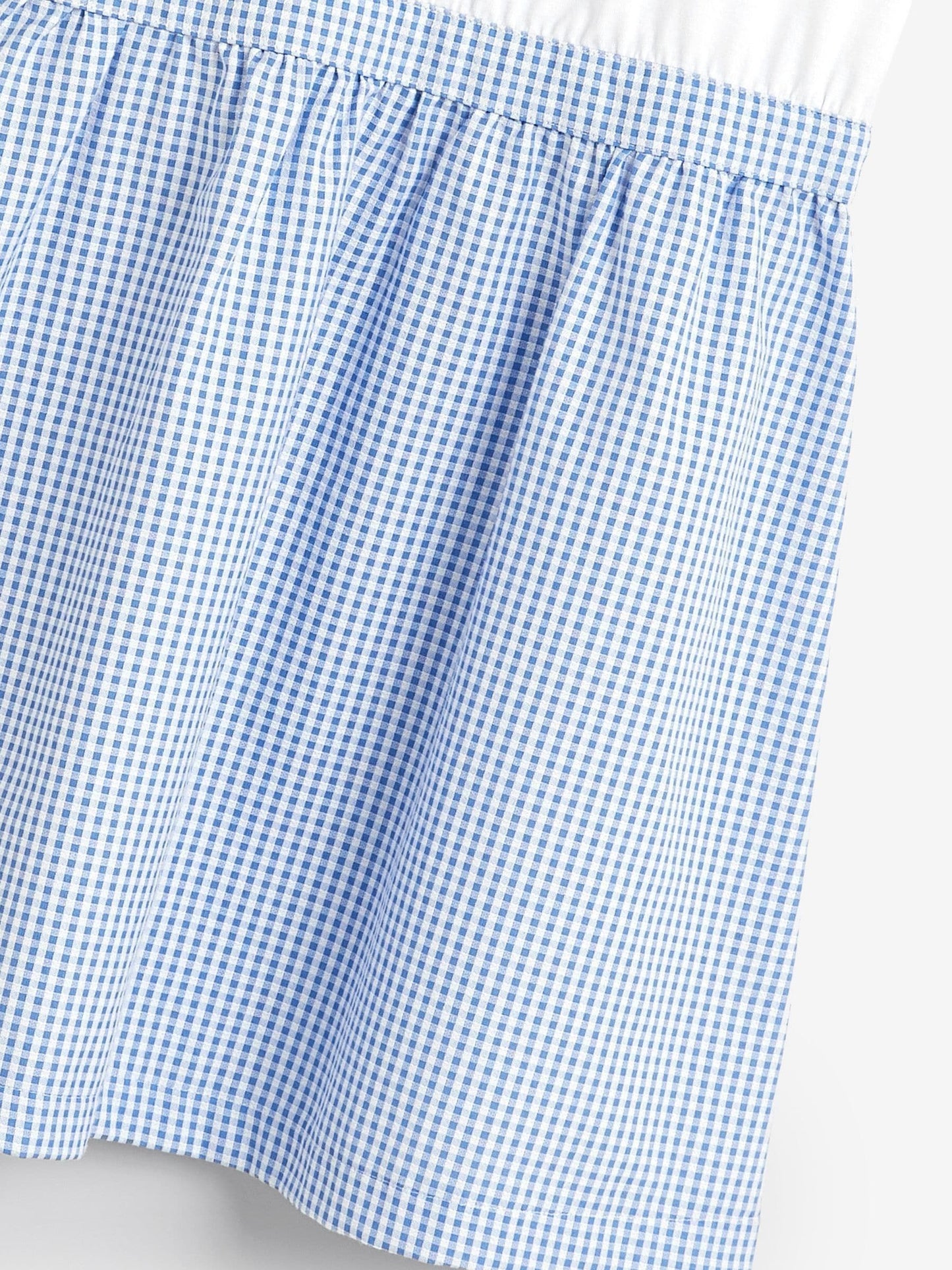 Blue Gingham School Skirt Dress (3-14yrs) image 7