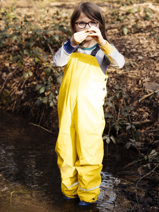 Dsiney Kidz - Muddy Puddles Yellow Waterproof Insulated Puddleflex Dungarees image 2