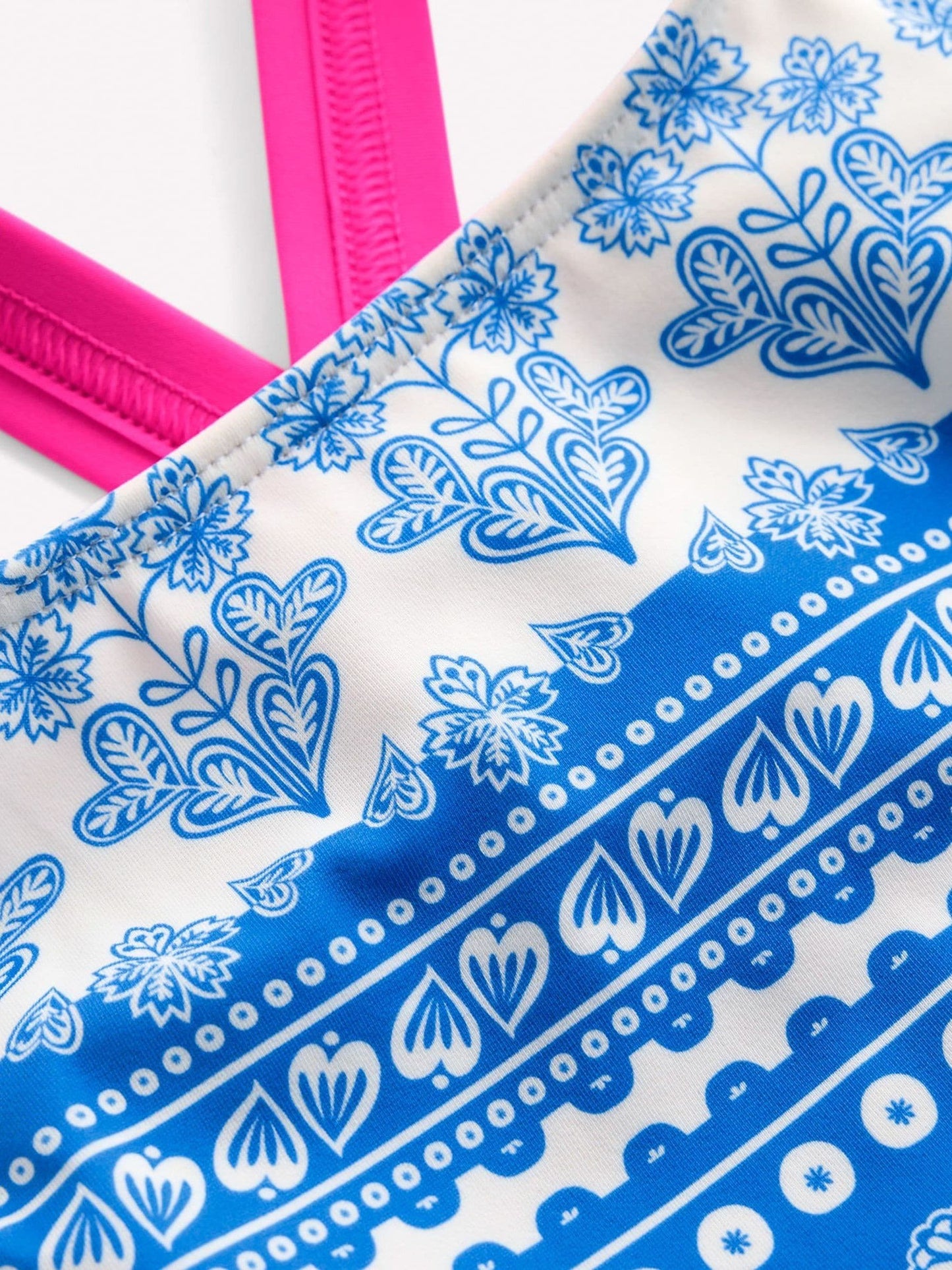 Dsiney Kidz - Boden Blue Cross-Back Tankini Top image 3