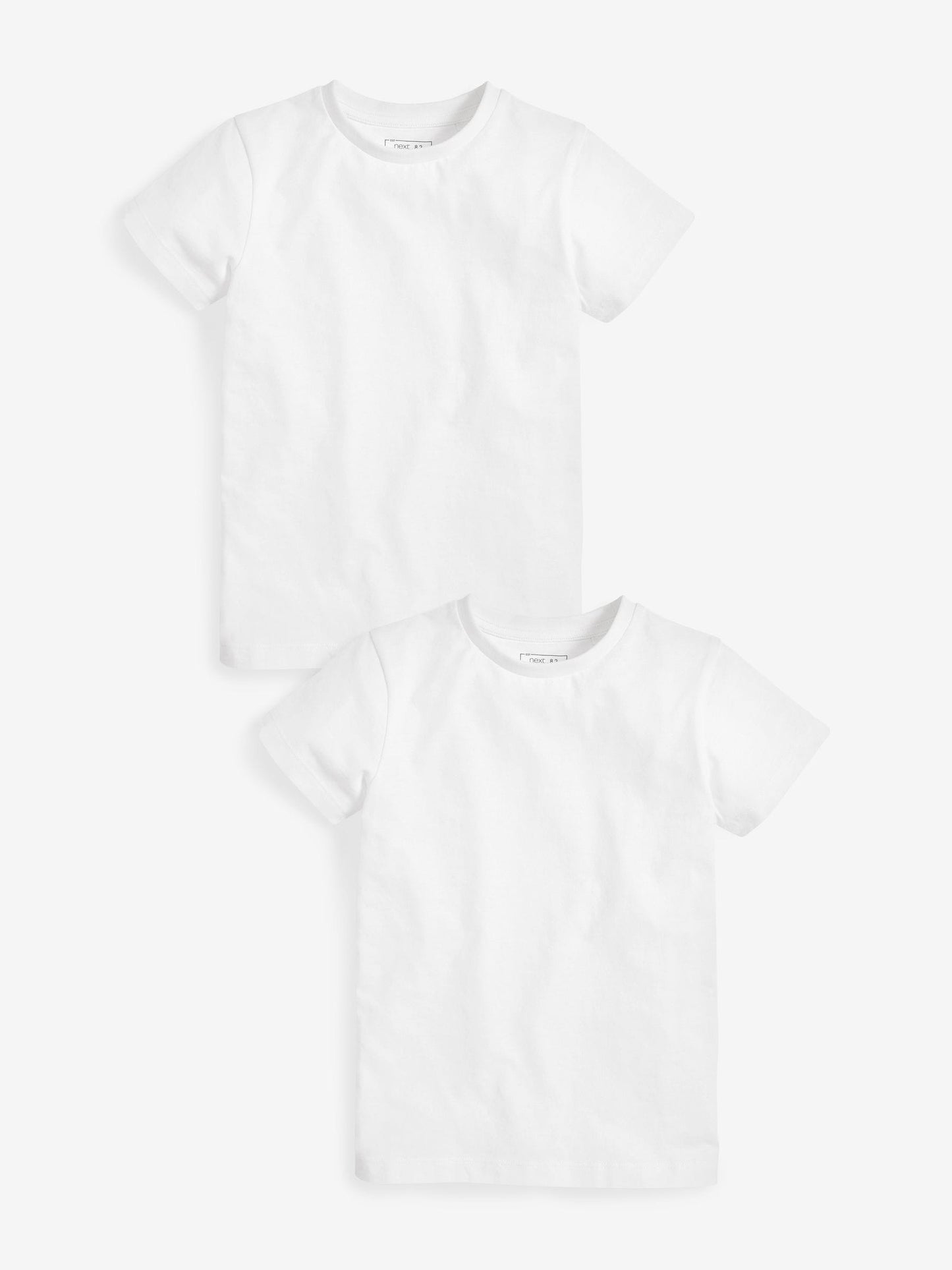 Dsiney Kidz - White Short Sleeve T-Shirts 2 Pack (3-16yrs) image 1