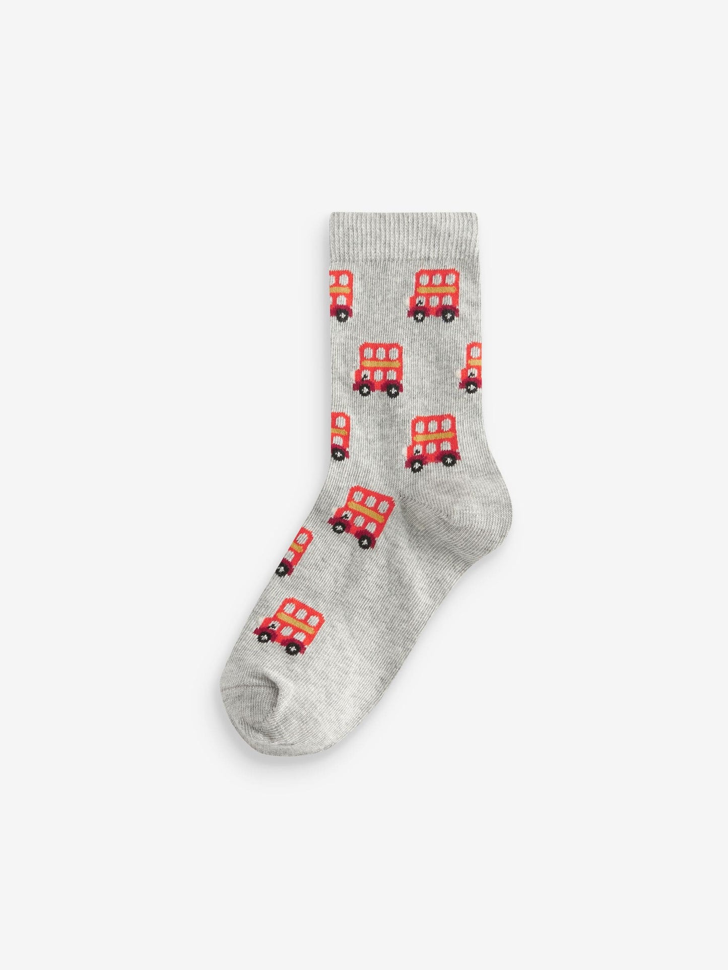 Bright Vehicle Cotton Rich Socks 7 Pack image 5