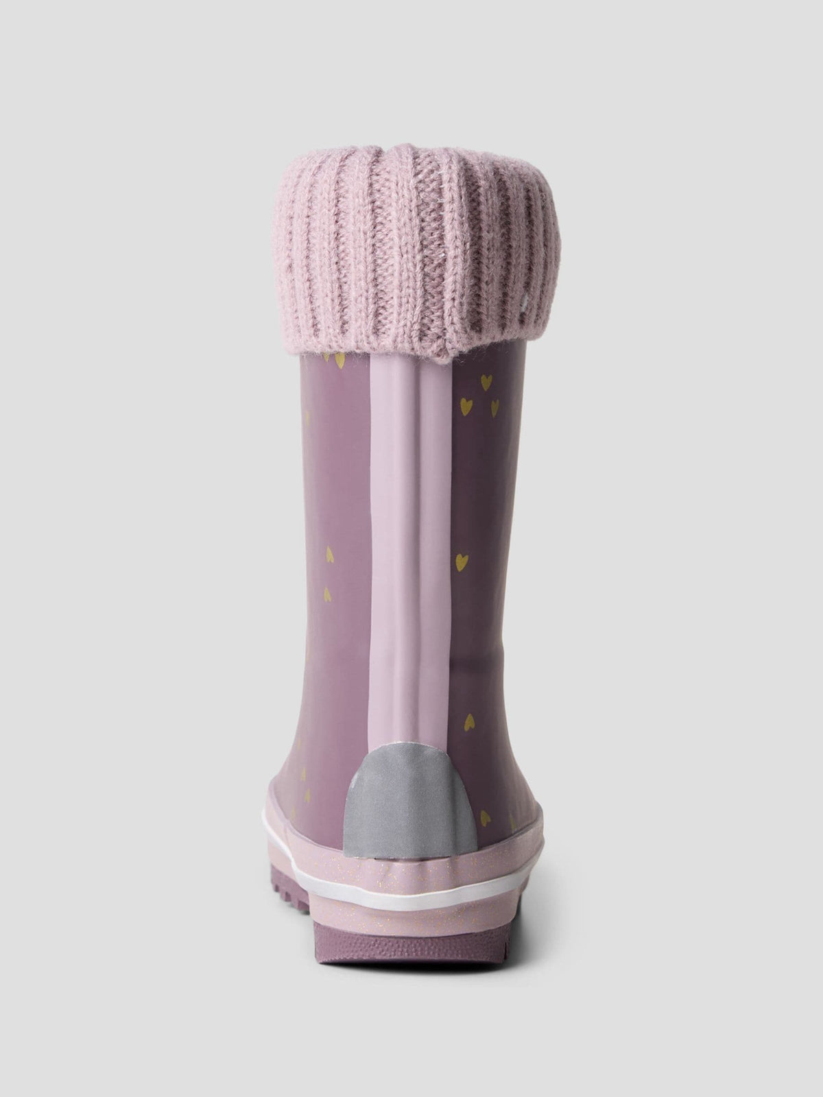 Name It Purple Waterproof Rubber Boots with Sock Lining - image 3