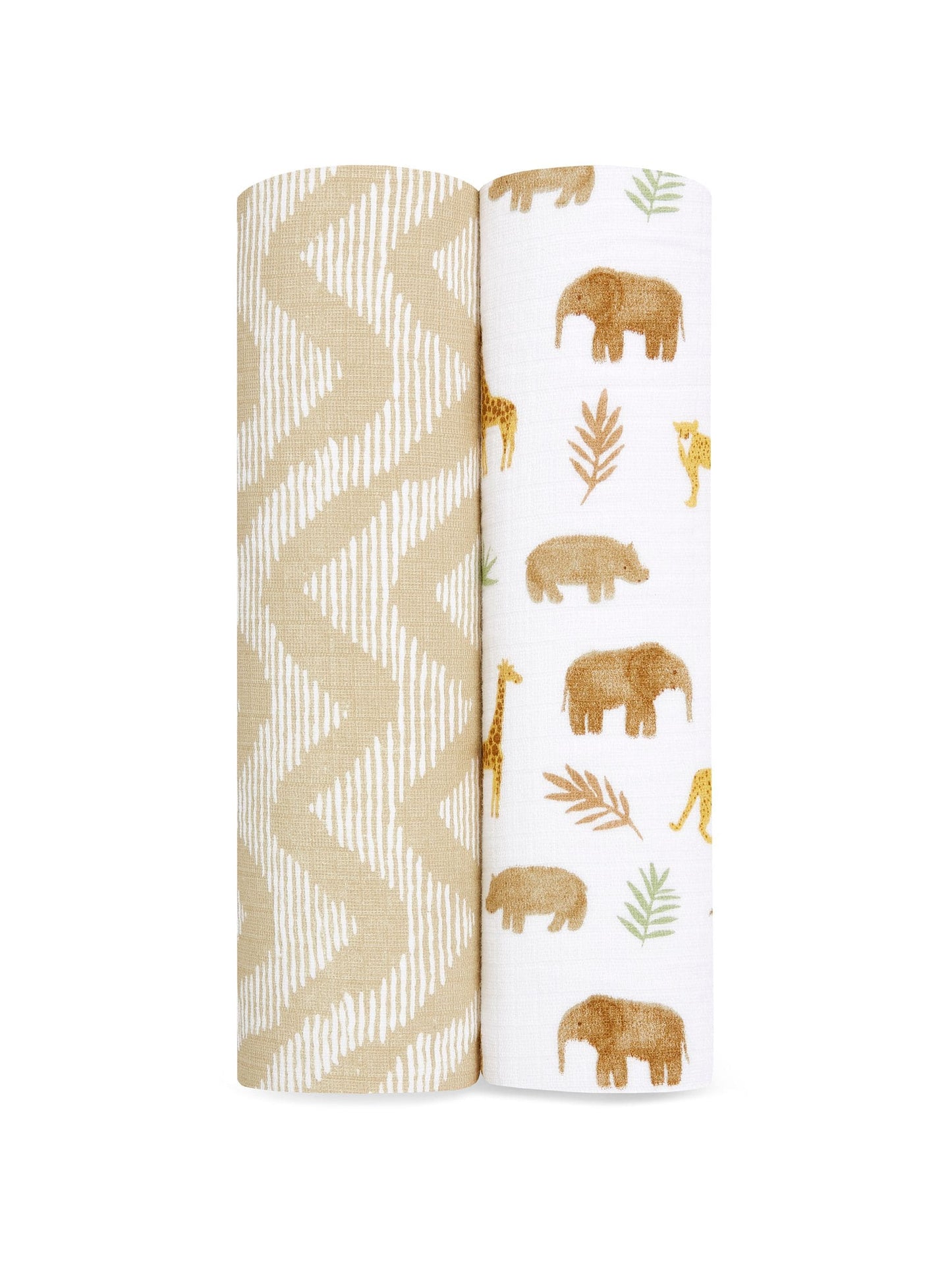 aden + anais Animal Print Essentials Tanzania Muslin Blankets 2 Pack image 1