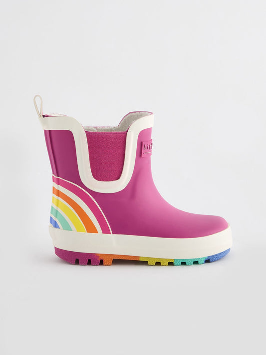 Little Bird by Jools Oliver Pink Little Bird by Jools Oliver Rainbow Welly Boots image 2