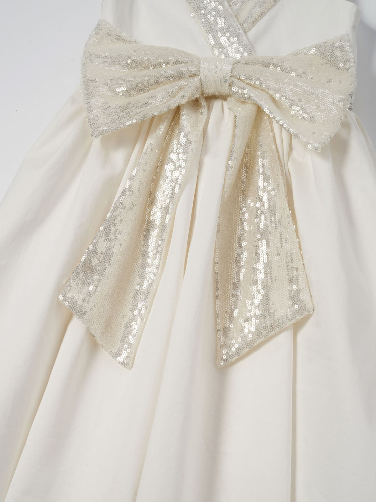 Dsiney Kidz - Angel & Rocket White Sequin Bow Claudia Dress image 10