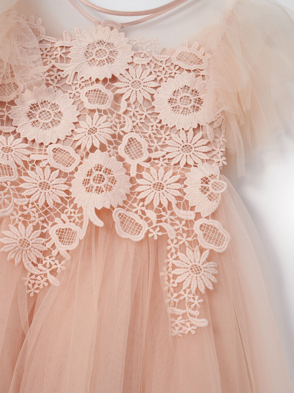Dsiney Kidz - Angel & Rocket Pink Cascade Lace Anelise Dress image 9