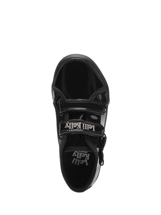 Lelli Kelly Black Hook and Loop Trainers image 2