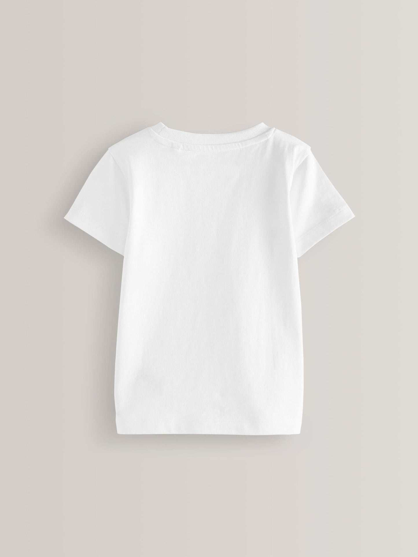 Dsiney Kidz - White 2 Pack Short Sleeve T-Shirts (3mths-7yrs) image 3