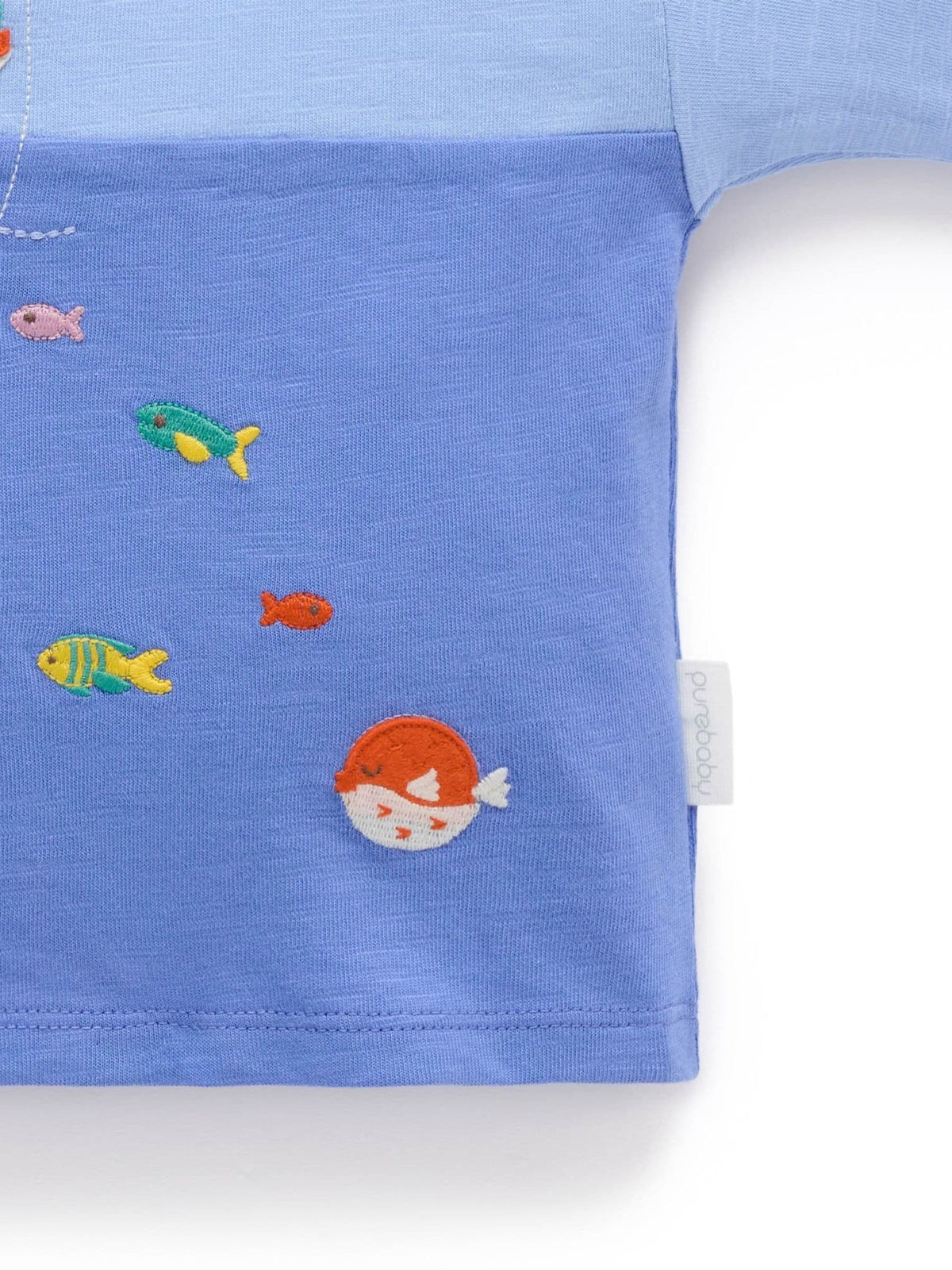 Dsiney Kidz - Purebaby Blue Ocean Relaxed T-Shirt image 5