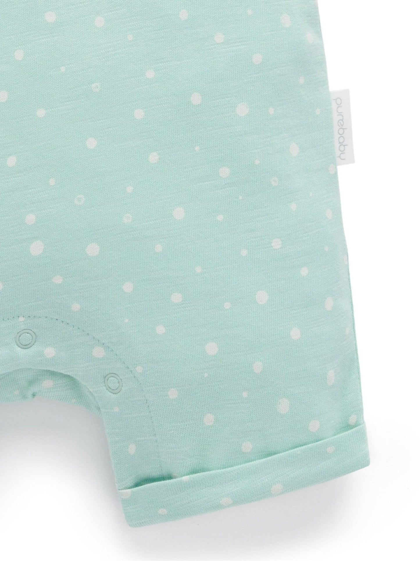Purebaby Blue Fancy Fish Growsuit Rompersuit image 5