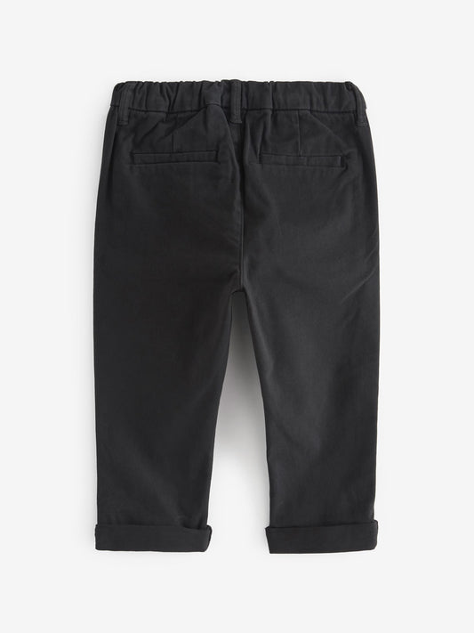 Dsiney Kidz - Black Stretch Chino Trousers (3mths-7yrs) image 2
