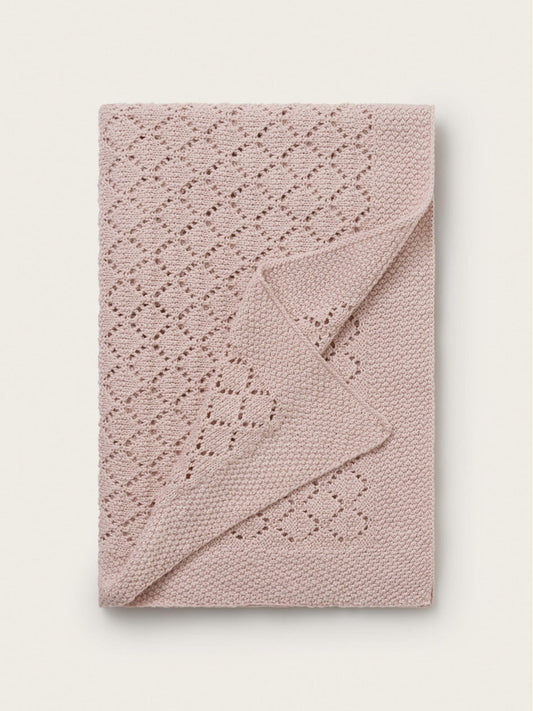The White Company Pink Heirloom Blanket - image 1
