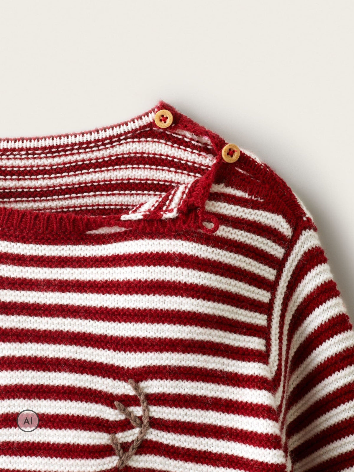 The White Company White Blend Jingles Stripe Jumper - image 4