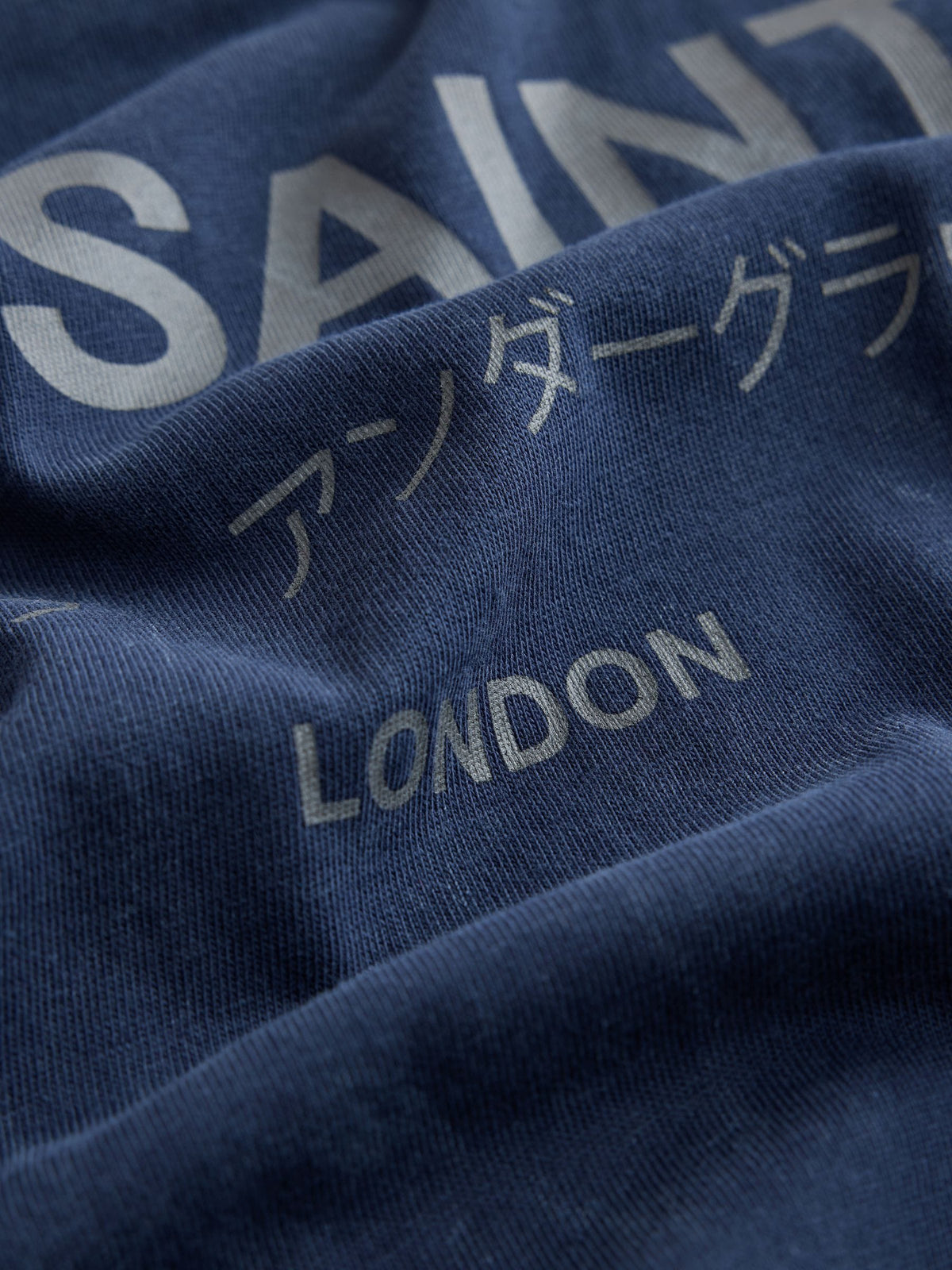 smALLSAINTS Navy Underground Logo Crew T-Shirt - image 7