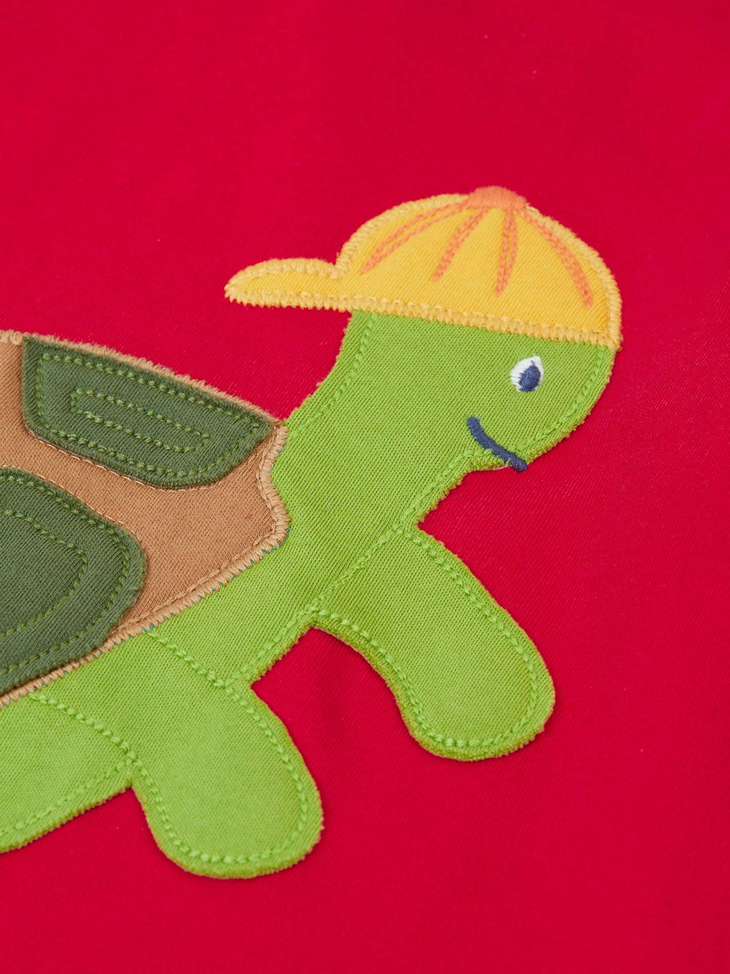 Dsiney Kidz - Frugi Red Ebb Applique Top image 4
