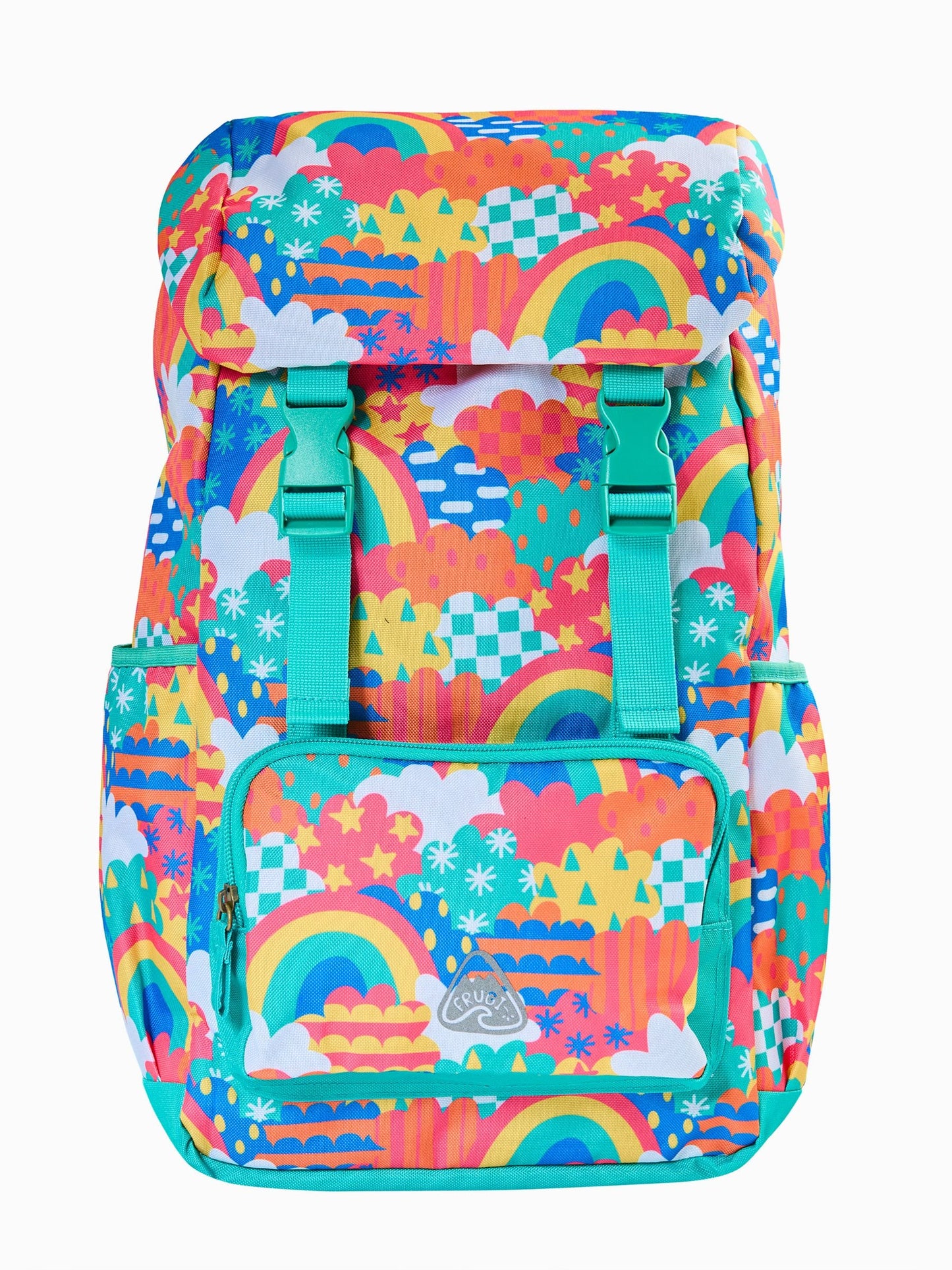 Frugi Teal Blue Trail Blazing Backpack image 1