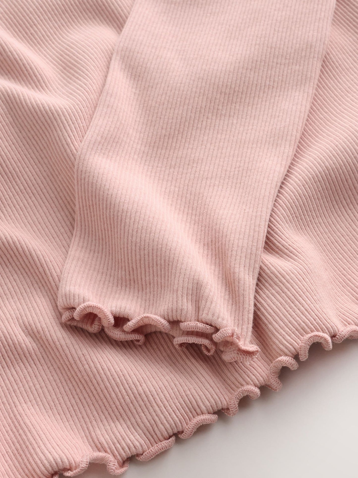 Dsiney Kidz - Pale Pink Cotton Rich Long Sleeve Rib T-Shirt (3mths-7yrs) image 4