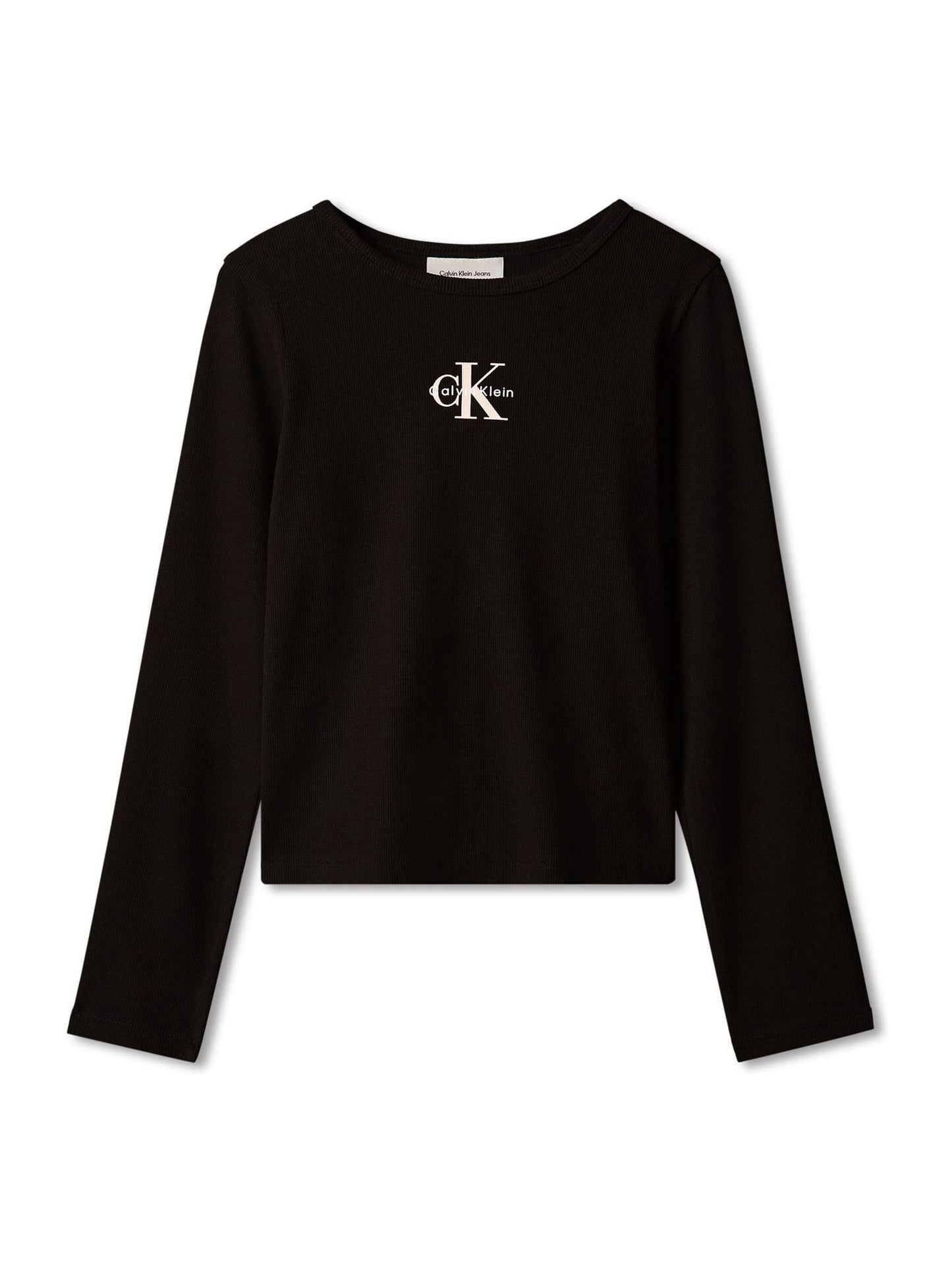 Dsiney Kidz - Calvin Klein PVH Black Long Sleeve Logo T-Shirt image 5