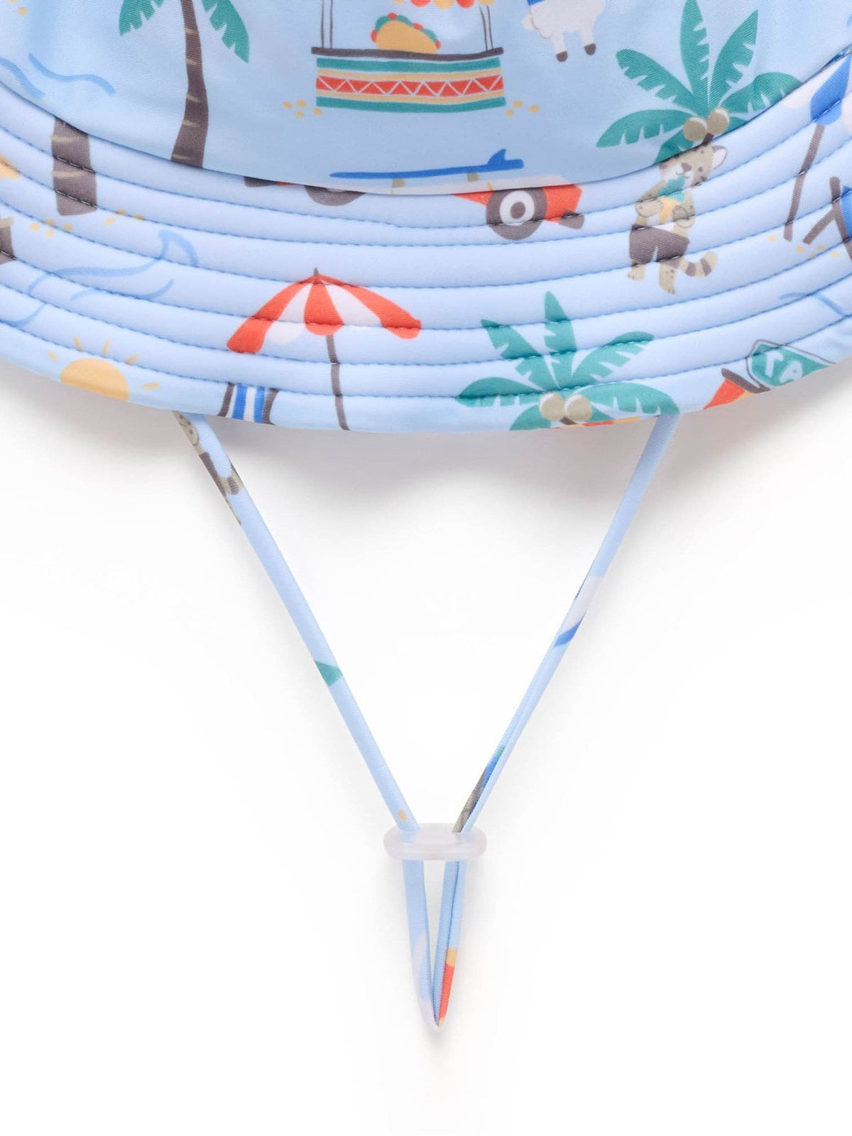 Purebaby Blue Wide Brim UPF50+ Swim Hat - image 2