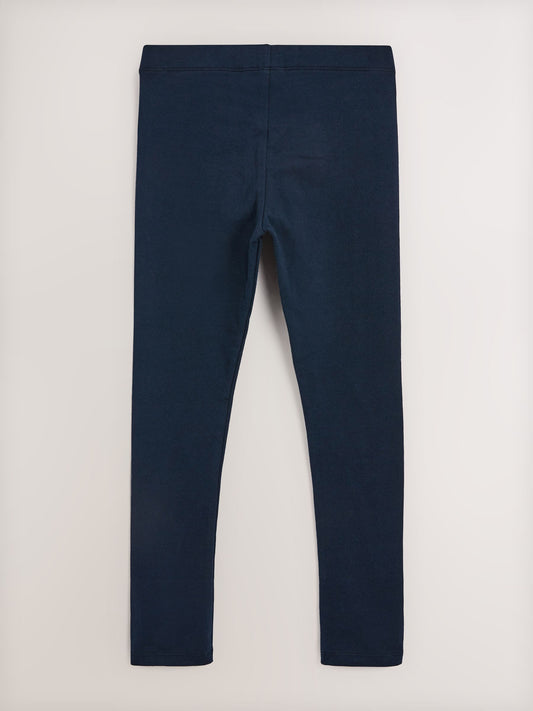 Navy Blue Long Length Leggings (3-16yrs) image 2