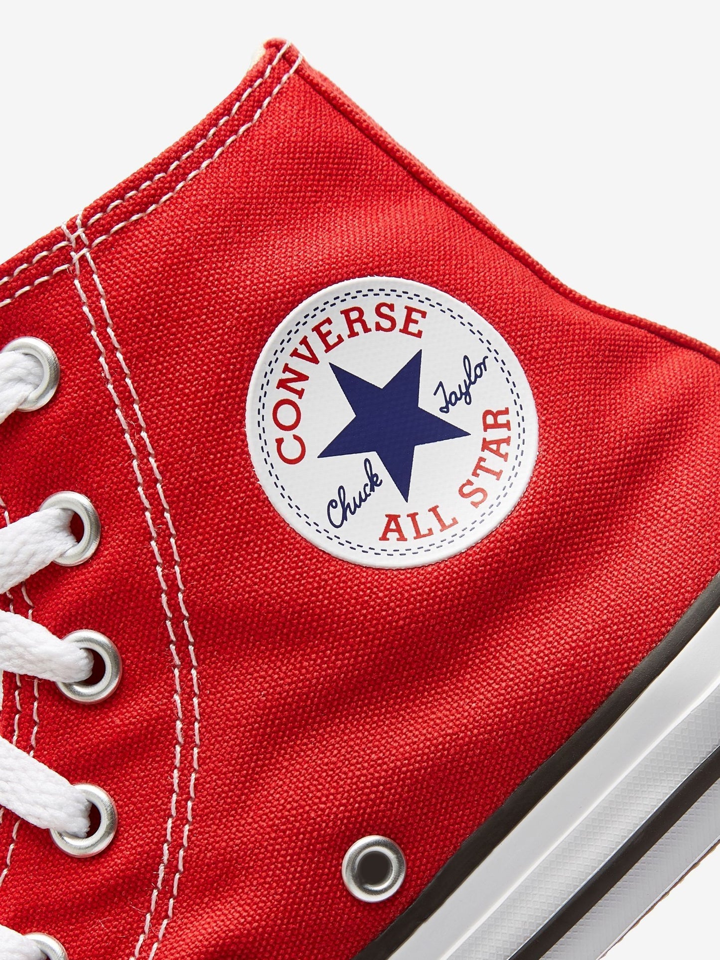 Converse Red Chuck Taylor High Top Junior Trainers image 5