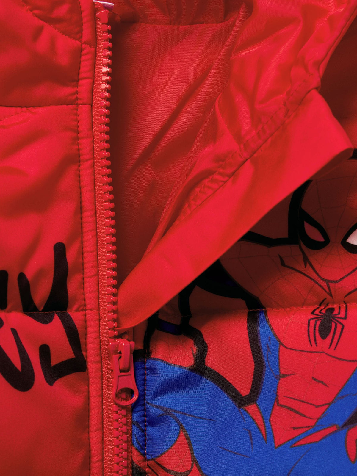 Character Red Marvel Spiderman Puffer Jacket - image 10
