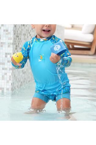 Dsiney Kidz - Splash About Blue Long Sleeved Rash Vest image 2