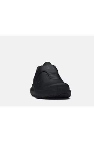 Under Armour Black Grey Surge 4 Trainers image 2