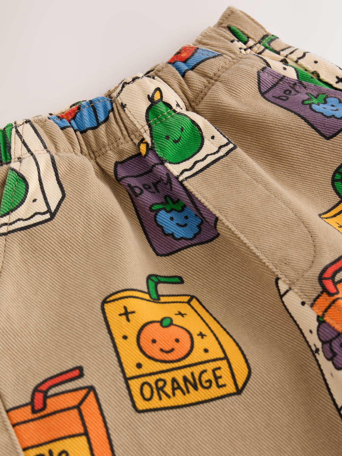 Multi Coloured Juice Box Pull On Wide Trousers (3mths-7yrs) - image 4