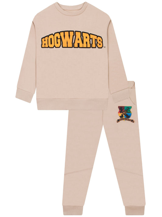 Character Brown Harry Potter Sweatshirt And Joggers Set - image 1
