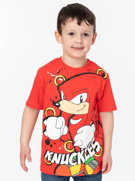 Dsiney Kidz - Vanilla Underground Red Sonic 100% Cotton T-Shirts 2 Pack image 2