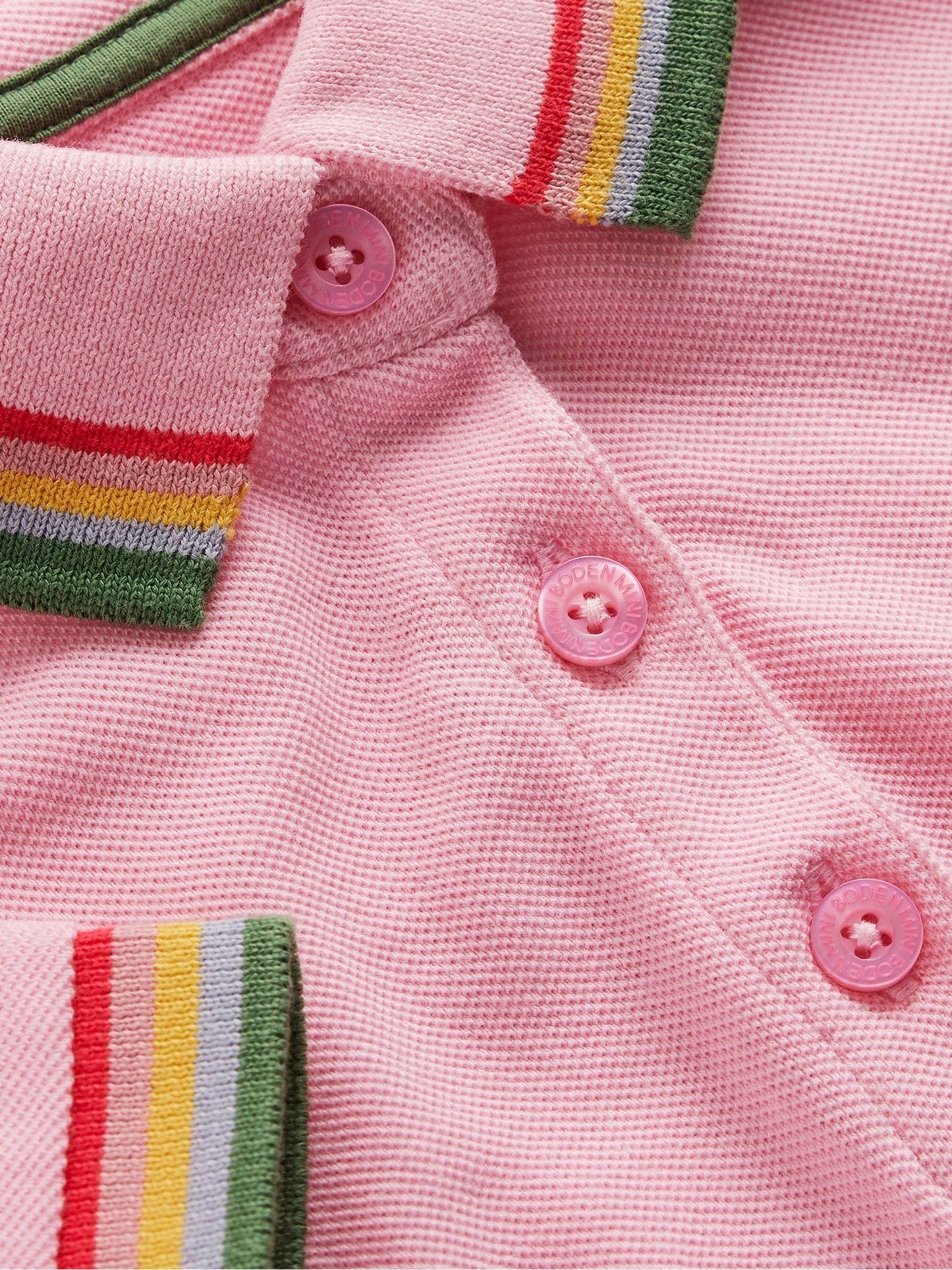 Boden Pink Pique Jersey Dress image 5