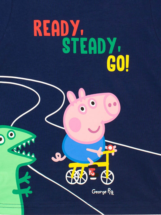 Character Navy George 100% Cotton T-Shirt image 2
