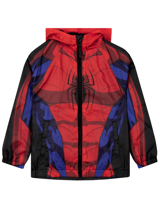 Character Red Marvel Spider-Man Raincoat - image 1