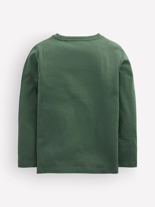Dsiney Kidz - Boden Green Long Sleeve Glow T-Shirt image 2