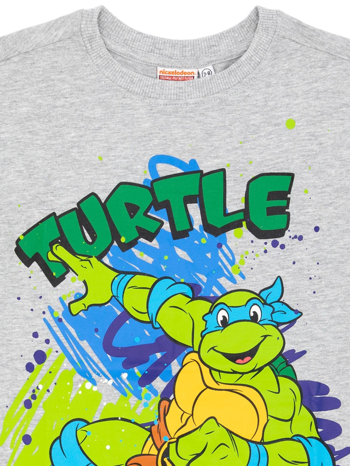 Dsiney Kidz - Vanilla Underground Grey/Black Multi Teenage Mutant Ninja Turtles T-Shirts 2 Pack image 5