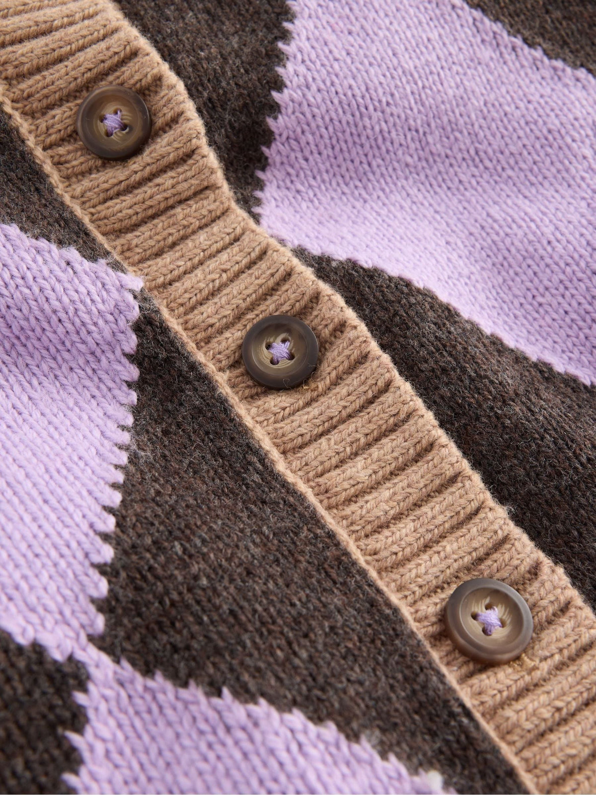Boden Purple Fun Cardigan - image 3