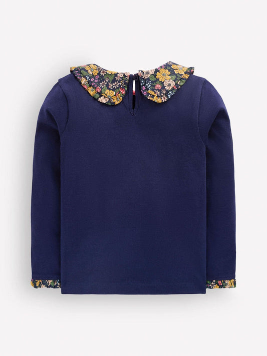 Dsiney Kidz - Boden Blue Collared Breton Jersey Top image 2