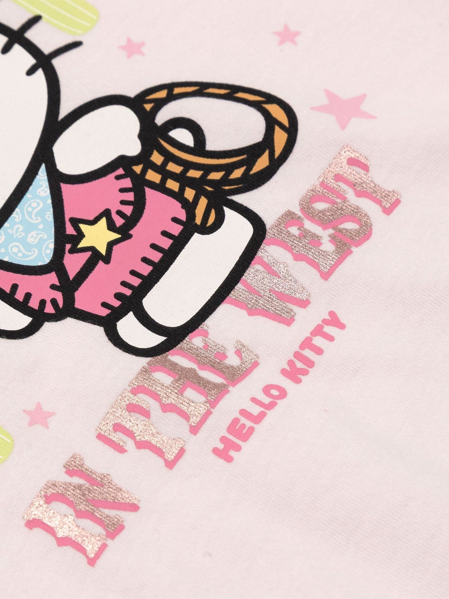 Dsiney Kidz - Vanilla Underground Pink Hello Kitty Fringe Short Sleeved T-Shirt image 6
