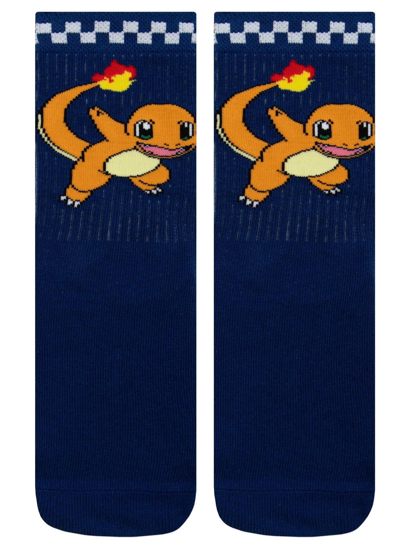 Dsiney Kidz - Character Grey Pokemon Pikachu And Charmander Socks 3 Pack image 4