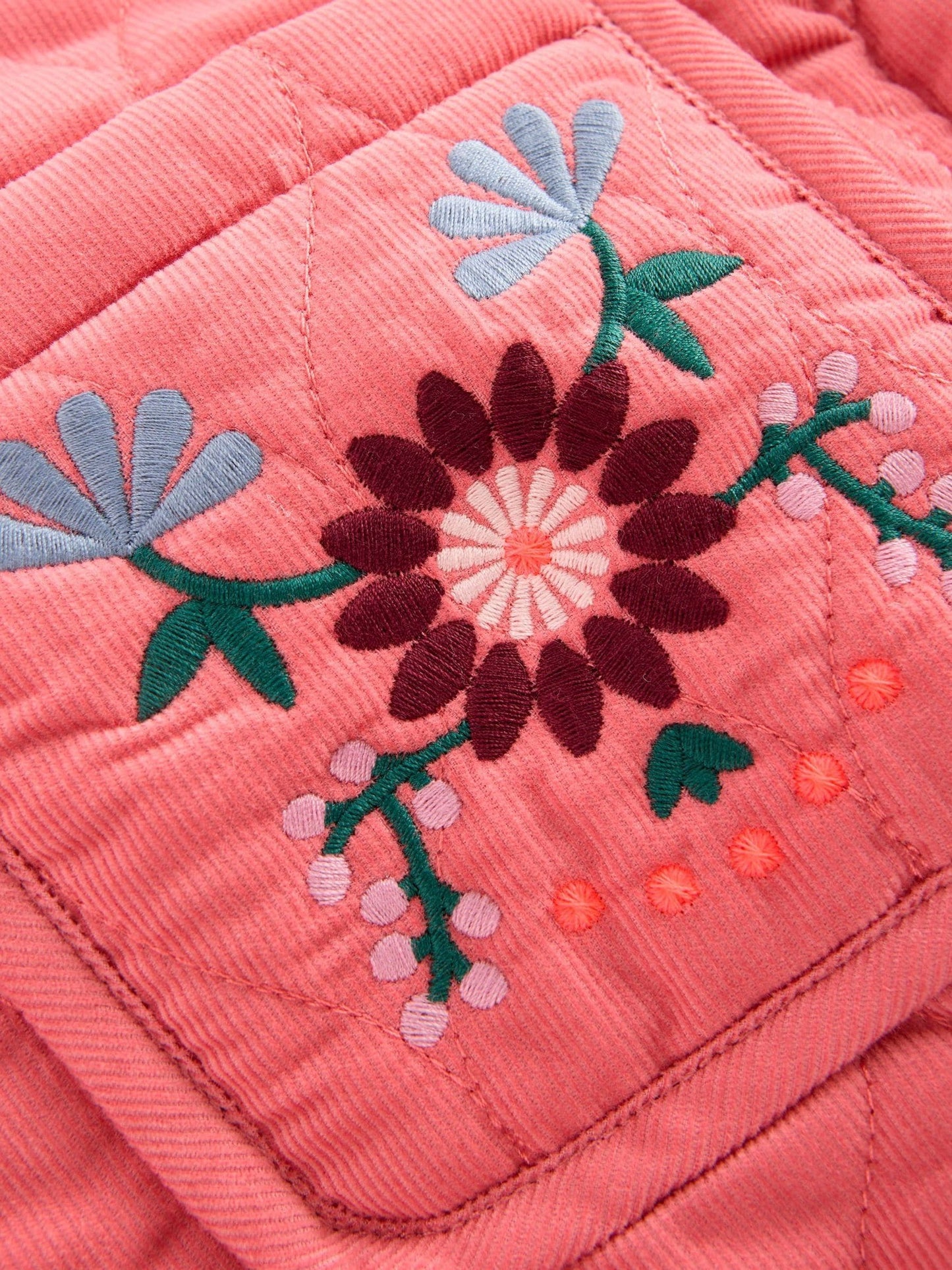 Dsiney Kidz - Boden Pink Quilted Cord Jacket image 3