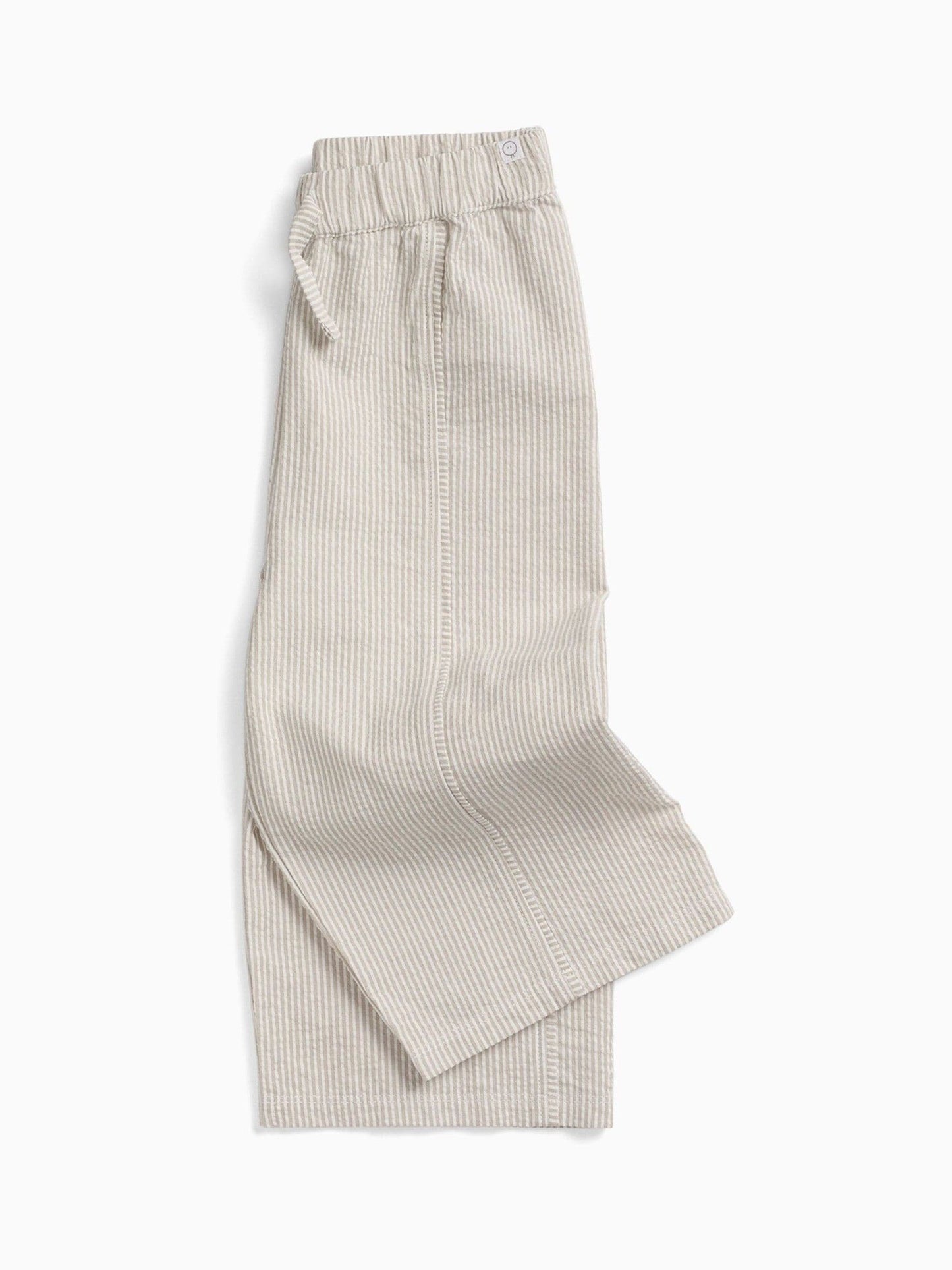 MORI Green Stripe Woven Trousers image 4