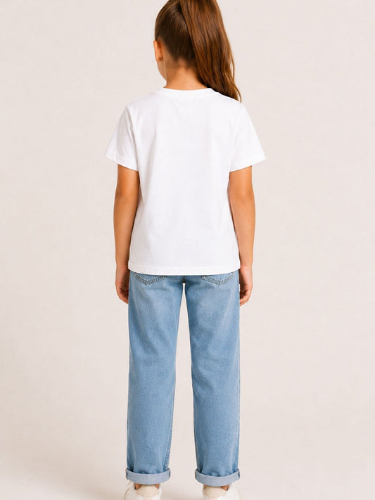 Dsiney Kidz - Brand Threads White France Football T-Shirt image 2