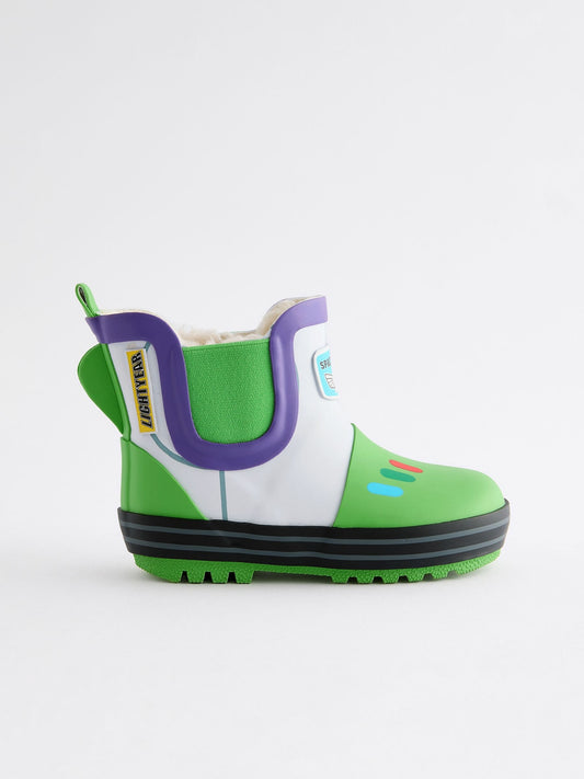 Ochre Yellow Toy Story Warm Lined Ankle Wellies image 2