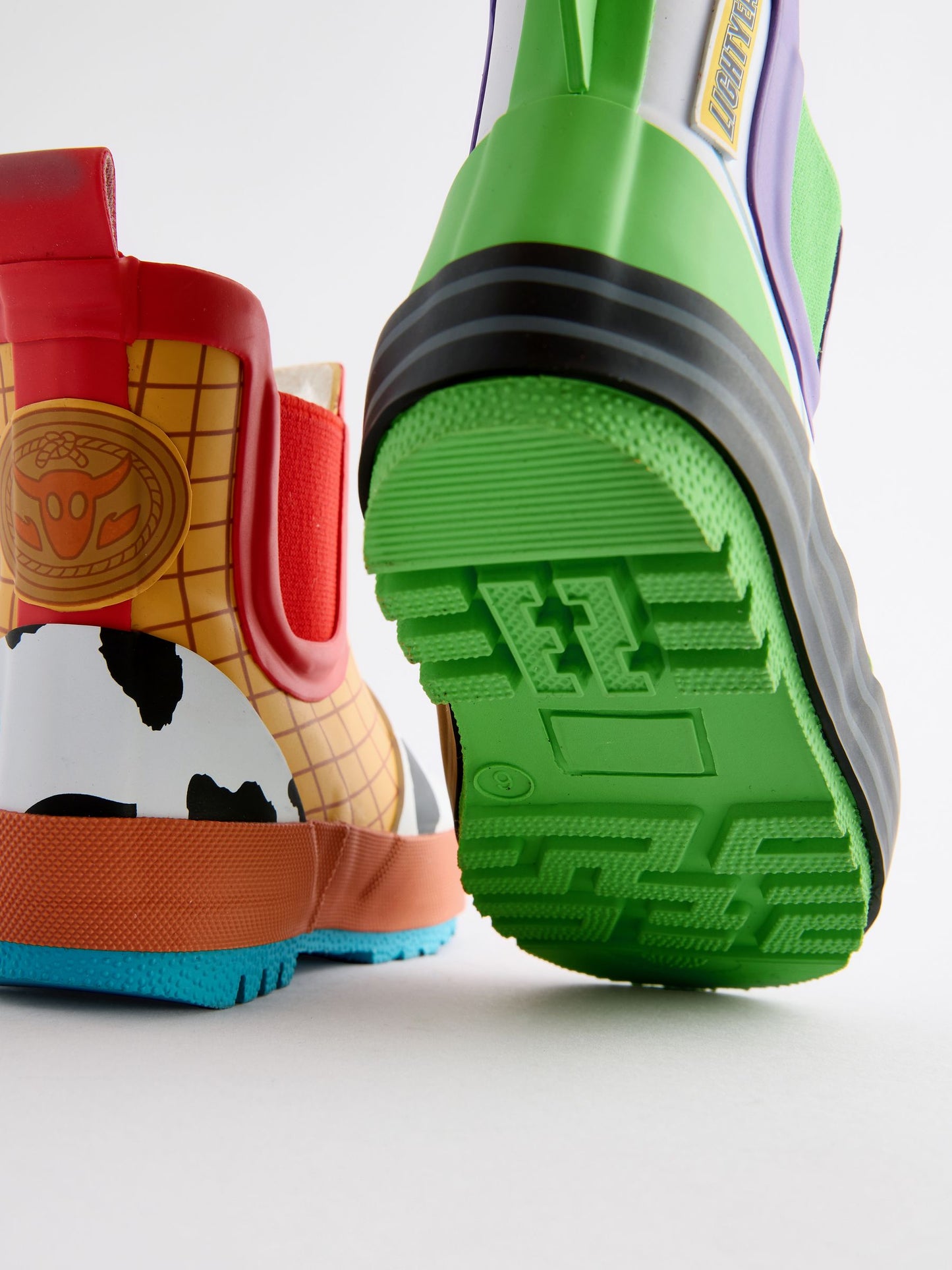 Ochre Yellow Toy Story Warm Lined Ankle Wellies image 5