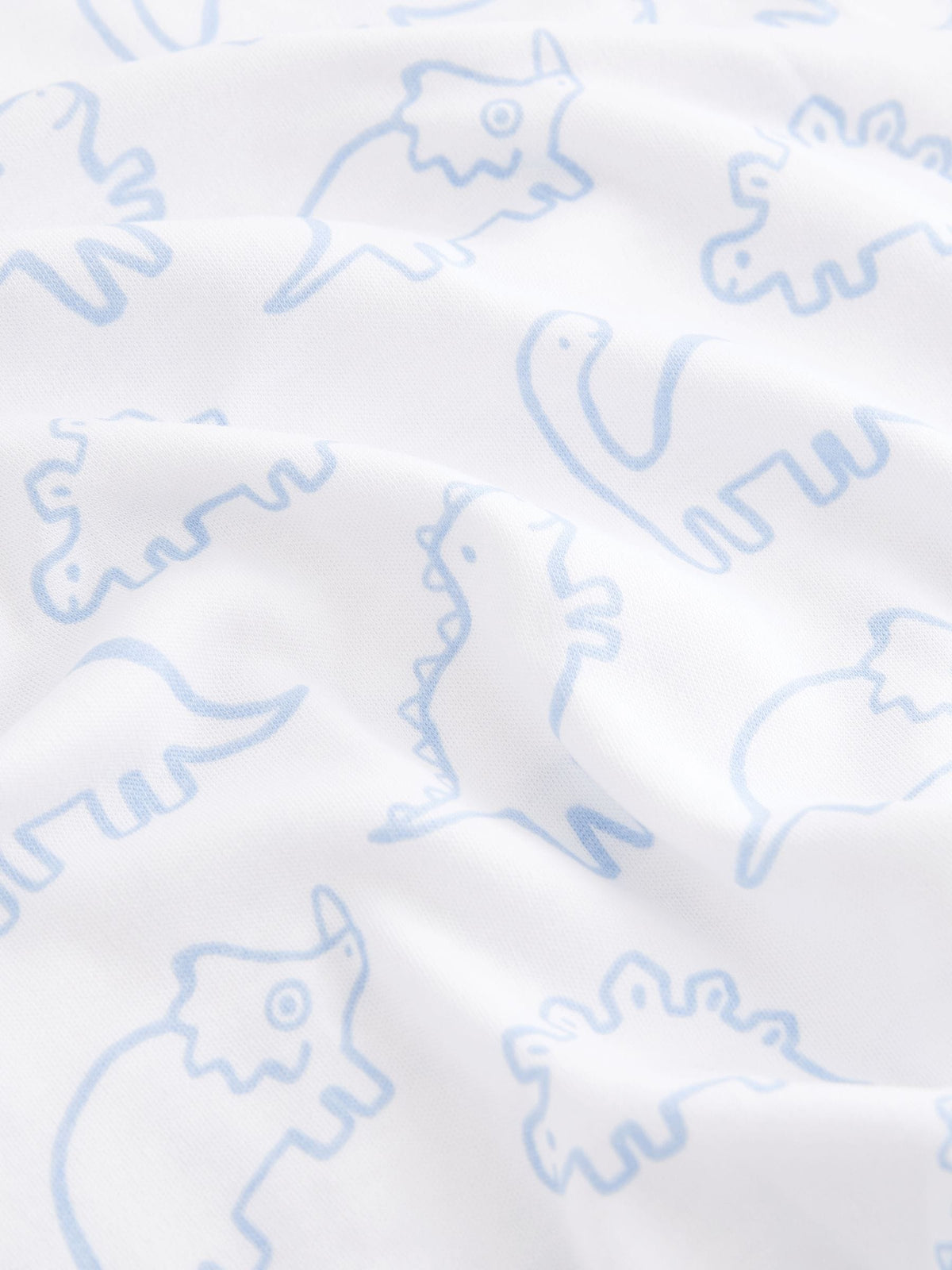 Blue Dinosaur Print Kind to Skin Pyjamas 2 Pack (9mths-12yrs) - image 6