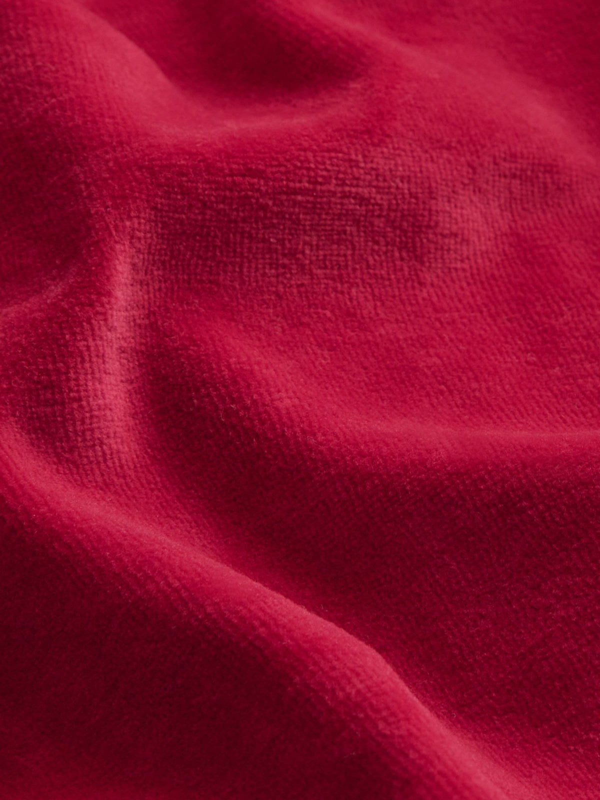 MORI Red Christmas Velour Two Way Zip-Up Sleepsuit - image 6